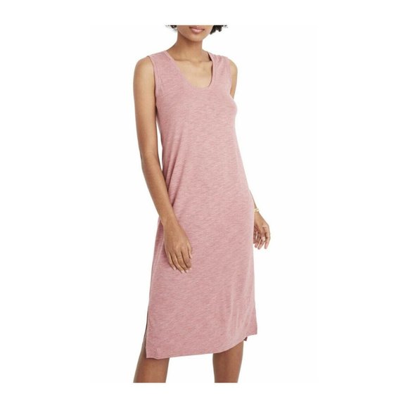 Madewell Dresses & Skirts - New Madewell Jersey Tank Midi Dress Hthr Berry